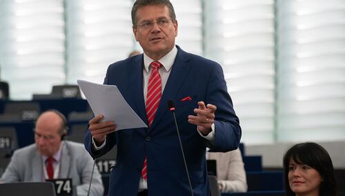 Wiceprzewodniczący KE Maros Sefcovic
