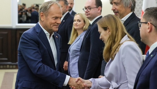 Donald Tusk, Katarzyna Pełczyńska-Nałęcz