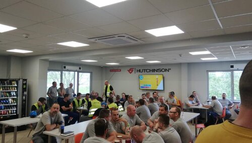 Szósty dzień strajku w Hutchinsonie. Region Podbeskidzie NSZZ "S" popiera pracowników