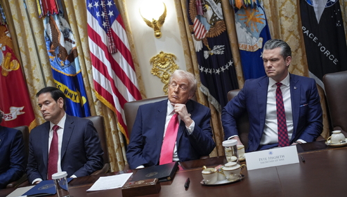 Marco Rubio, Donald Trump, Pete Hegseth