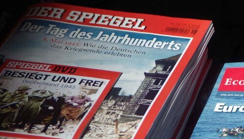 Niemieckie tygodnik "Der Spiegel", zdjęcie ilustracyjne