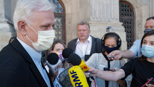 Szef śląsko-dąbrowskiej "Solidarności" Dominik Kolorz