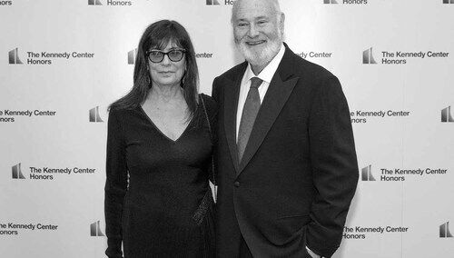 Rob Reiner wraz z żoną Michelle