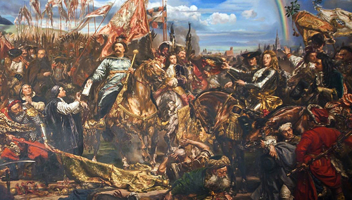 "Jan III Sobieski pod Wiedniem". Jan Matejko