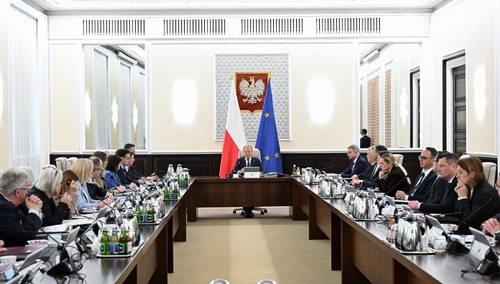 Posiedzenie rządu w KPRM