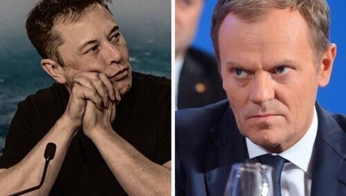 Elon Musk i Donald Tusk
