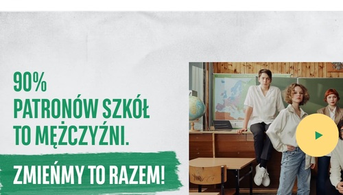 akcja BNP Paribas, zmiany patronów na patronki szkół