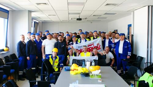 fot. NSZZ "Solidarność" Sofidel