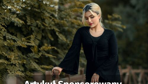 Kobieta w eleganckiej sukience