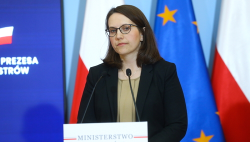 Minister finansów Magdalena Rzeczkowska