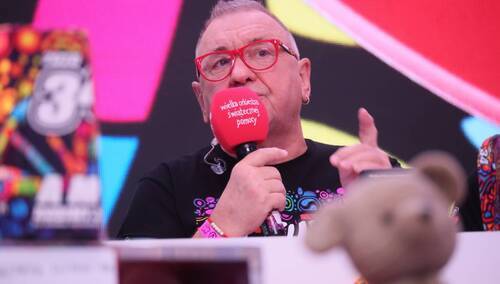 Prezes zarządu Fundacji Wielkiej Orkiestry Świątecznej Pomocy Jerzy Owsiak