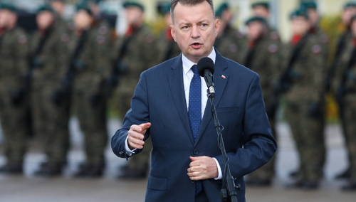 Szef MON Mariusz Błaszczak