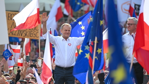 Donald Tusk w Poznaniu