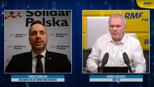 "Pracuje pan dla bauera". Ostra wymiana zdań Mazurka z Kowalskim