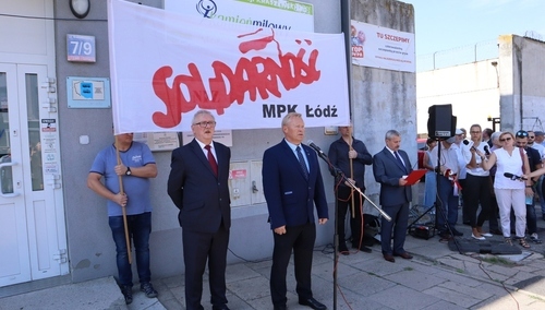 42. rocznica strajku w MPK Łódź