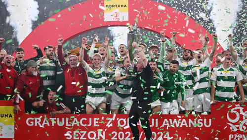 Lechia Gdańsk z pucharem