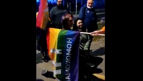 pasowanie "homokomandosów"