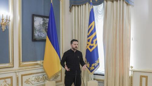 Prezydent Ukrainy Wołodymyr Zełenski