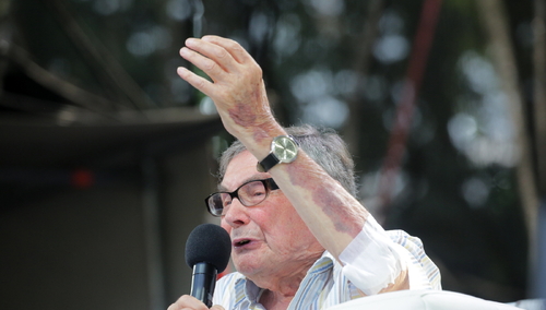 Marian Turski na Campusie Polska