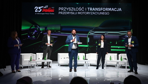 25-lecie NSZZ "Solidarność" w Volkswagen Motor Polska