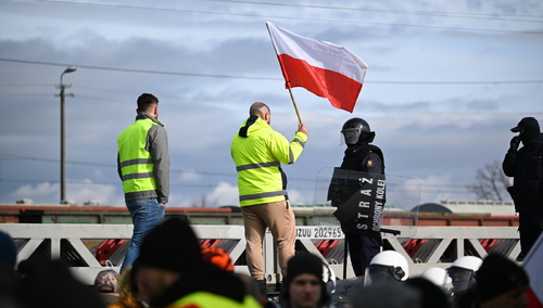 Protesty rolników, Medyka