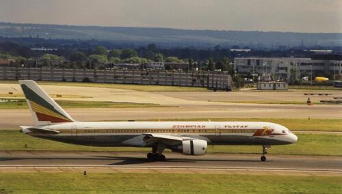 Samolot Ethiopian Airlines