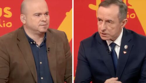 Jacek Prusinowski i Tomasz Grodzki