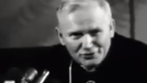 [video] Mało znane nagranie kard. Wojtyły z Chicago z 1969 roku: "Przybywam z Polski..."