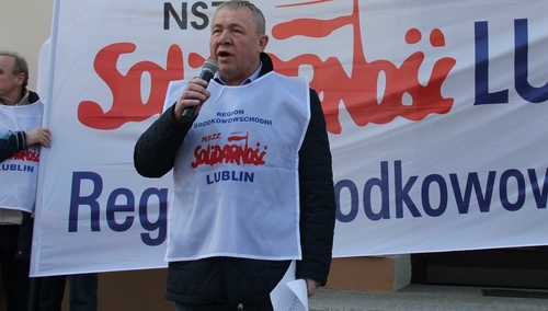 Marian Król ["S" Lublin]: "Postulaty, które "Solidarność" wypisuje na swoich sztandarach, wybrzmiały"