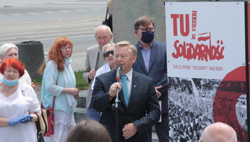 W Łodzi otwarto wystawę „TU rodziła się Solidarność”