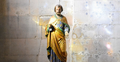Statue of Saint Joseph in the Senlis Cathedral