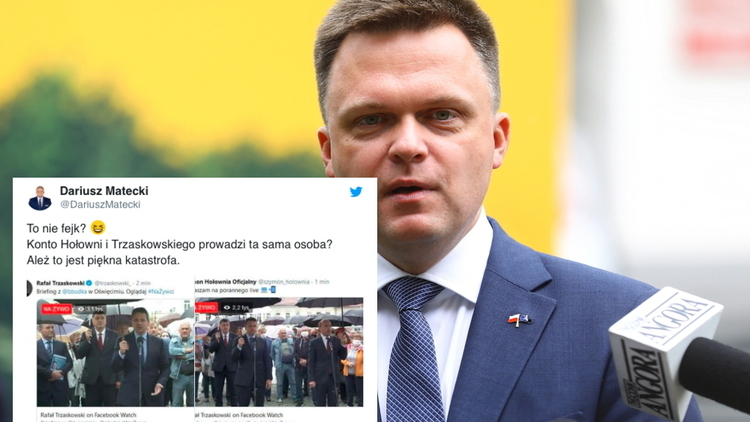 "Stajnia »Soku z buraka«". Wpadka kandydatów! Konto Hołowni i Trzaskowskiego prowadzi ta sama osoba?