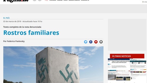 Krysztopa: Presja ma sens. Argentyński portal zmienił zdjęcie ilustrujące tekst o Jedwabnem