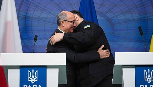 Włodzimierz Czarzasty na Ukrainie