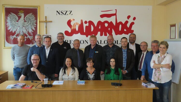 Spotkanie z przedstawicielami szwedzkich związków zawodowych służb publicznych