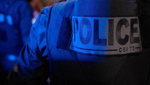 Francuska policja - zdjęcie ilustracyjne