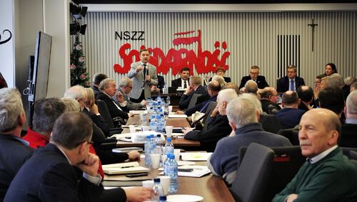 Konwent Przewodniczących "Solidarności" przekształcił się w sztab protestacyjno-strajkowy