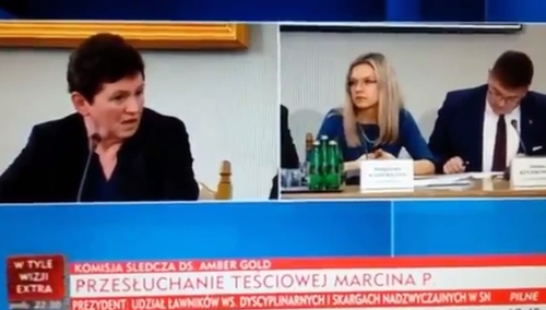 [video] Zobacz reakcję teściowej Marcina P. gdy usłyszała jakie pieniądze przechodziły przez jej konto