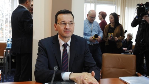 Minister rozwoju i finansów Mateusz Morawiecki przedstawił główne założenia "Konstytucji biznesu"