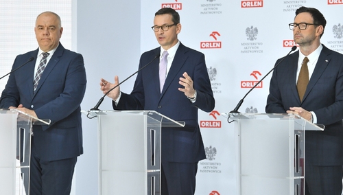 Premier: Przejęcia PKN Orlen to przełomowy proces dla konkurencyjności polskiej gospodarki