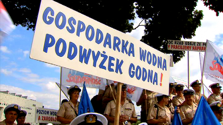 Pracownicy Wód Polskich rozpoczynają protesty