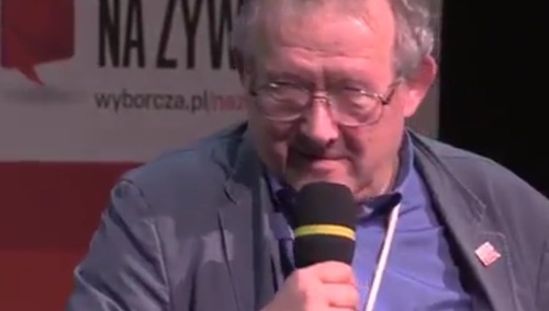 [video] Michnik na Europejskim Kongresie Prasy: Putin, Orban czy Kaczyński proponują demokrację kanibali