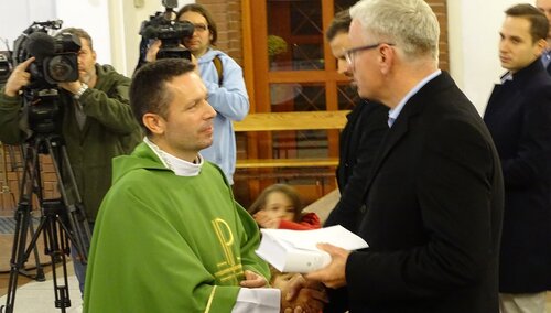 Ks. Daniel Wachowiak odprawił w Poznaniu mszę w intencji "postępowego" prezydenta Jaśkowiaka