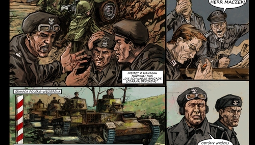 W nadchodzącym numerze TS DODATEK KOMIKSOWY "Pancerne skrzydła gen. Maczka"