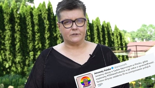Taki szacunek do katolików ma Amnesty International. Publikują wizerunek Podleśnej z... tęczową aureolą