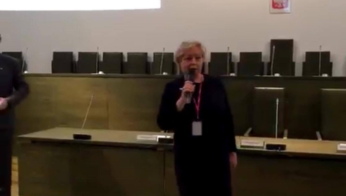 [video] Małgorzata Gersdorf do dzieci: "Ja nazywam się Małgorzata Gersdorf i jestem tu najważniejsza"