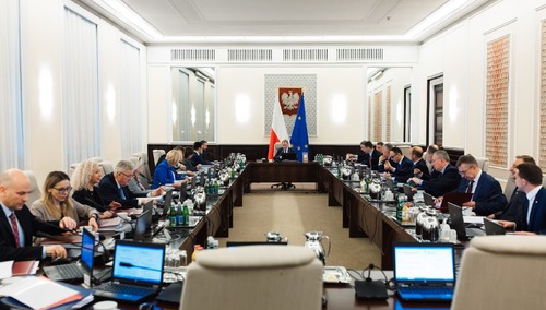 Posiedzenie Rady Ministrów rządu Donalda Tuska