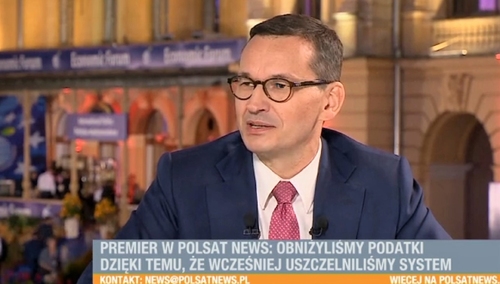 Premier Morawiecki po rozmowie z Piotrem Dudą: rozważymy wyższą płacę minimalną