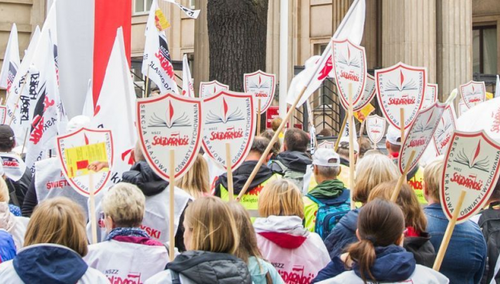 Oświatowa Solidarność zaostrzy protest