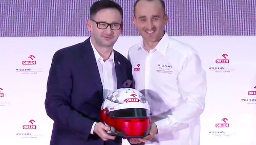 „Idziemy coraz wyżej. Bolid F1 będzie biało-czerwony, czyli w naszych kolorach narodowych”